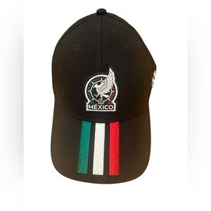 Adidas FMF Adult Mexico 2026 Team Logo 3-Stripe Baseball Hat